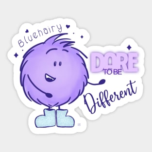 Dare to be different Sticker